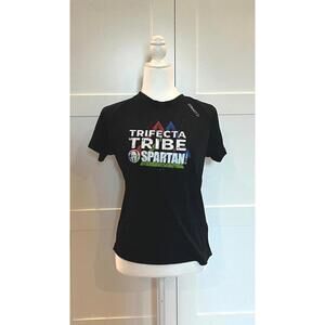 New Women's Moisture Wicking Official Craft Spartan Trifecta Tribe T-shirt Med